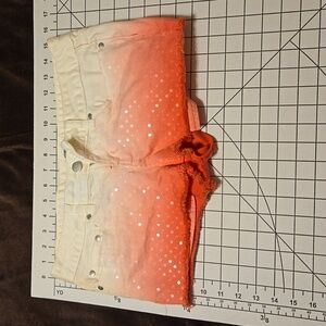 Victoria Secrets Pink Sequin Cheeky Shorts Size 4: A